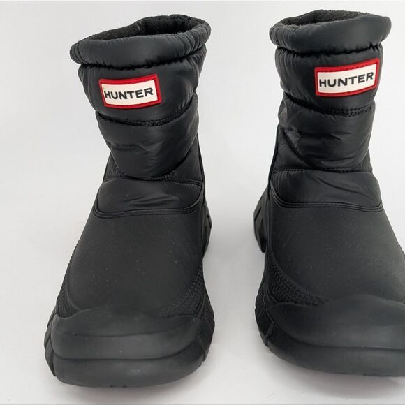 Hunter Women's Black Winter Boots - Picture 2 of 8